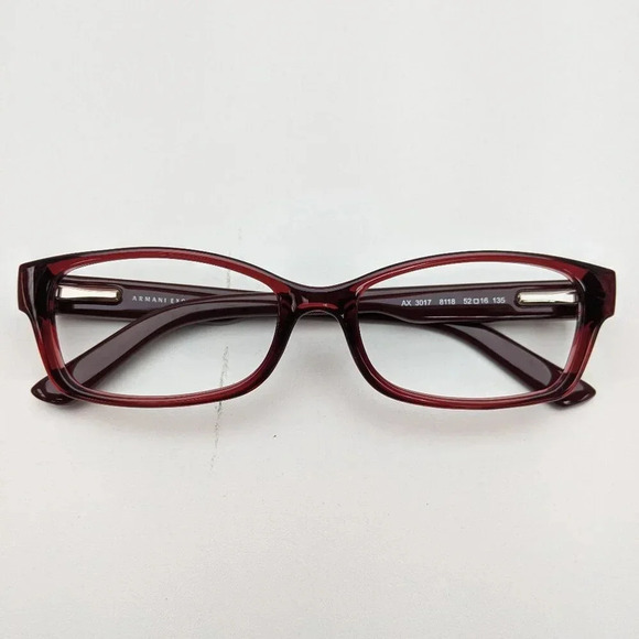 🕶️ Armani Exchange AX3017 8118 Eyeglasses 52/16-135 / JLE233 🕶️ - Picture 1 of 8